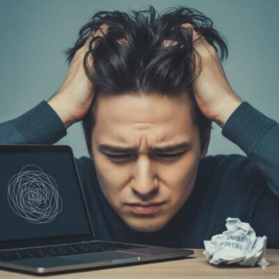 작가 포트폴리오 홈페이지, 유니크 찾다가 망하는 이유